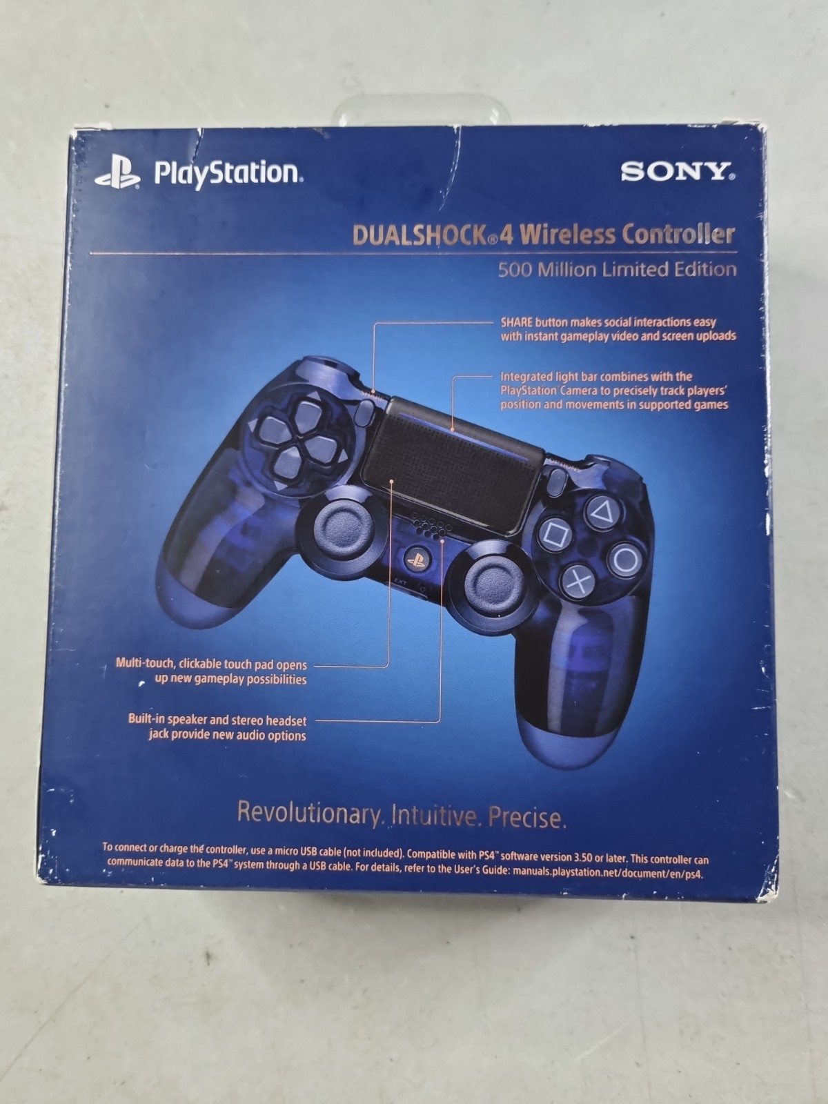 Sony PS4 500 Million Limited Edition DualShock 4 Wireless Controller
