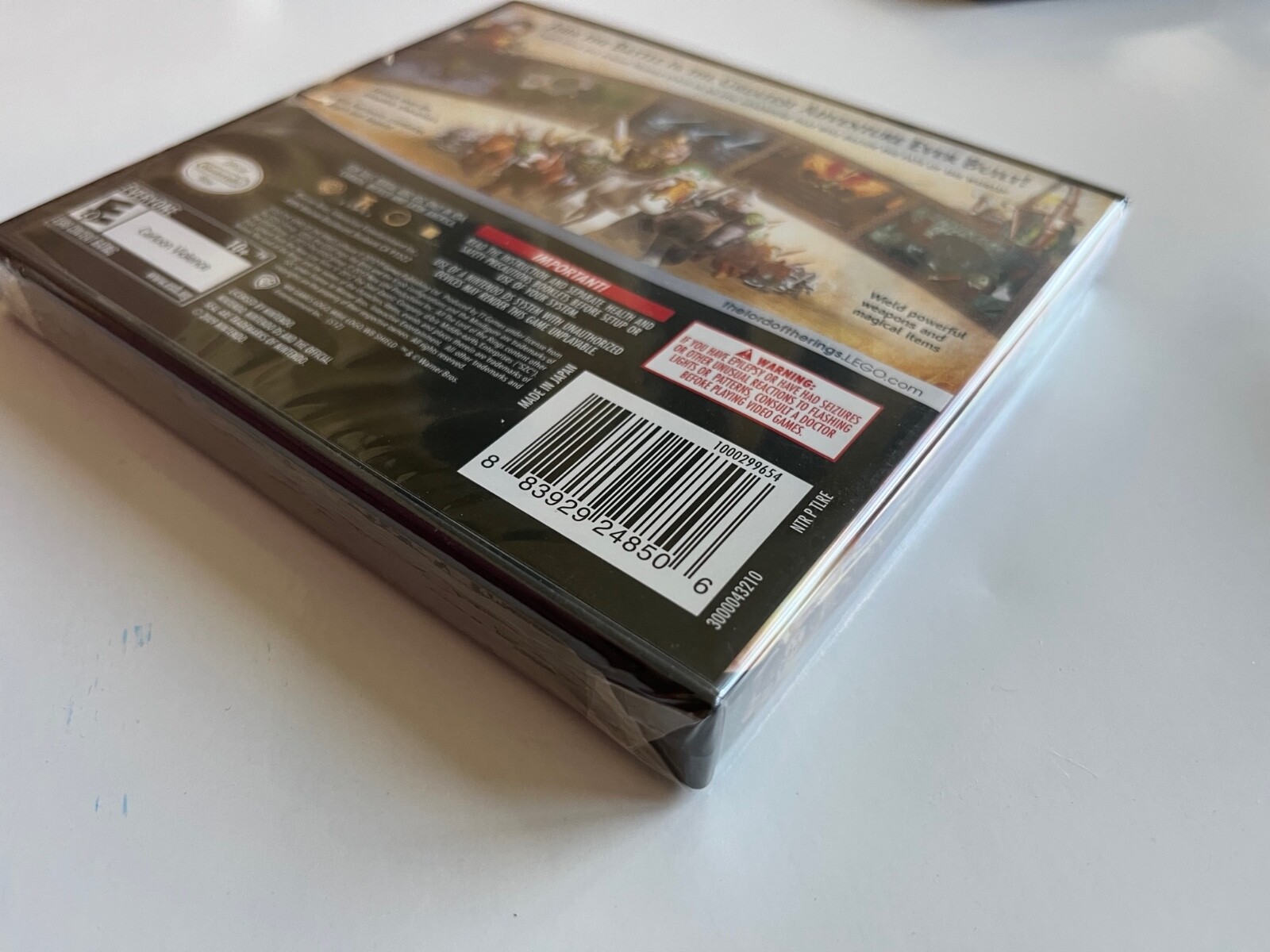 LEGO The Lord of the Rings (Nintendo DS, 2012) New Factory Sealed WB Games OOP