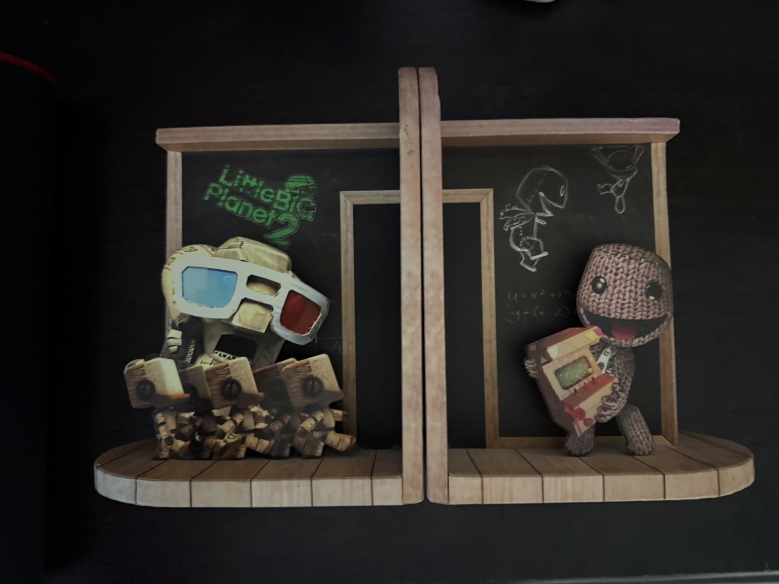 LittleBigPlanet 2 Collector’s Edition Box Set 2010 2011 Sony BOOKENDS ONLY