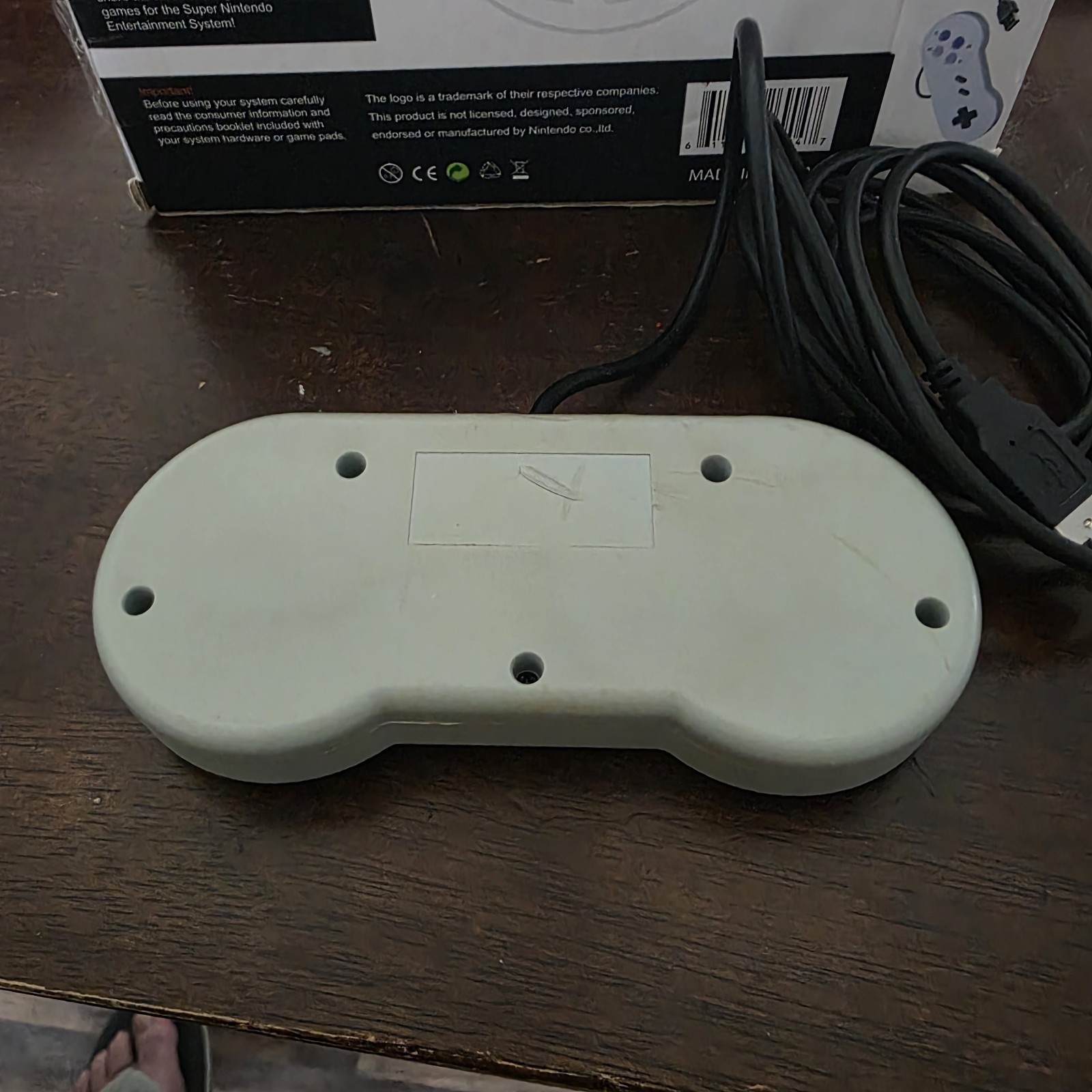 Hydra Performance / USB SNES Controller / Working with Box