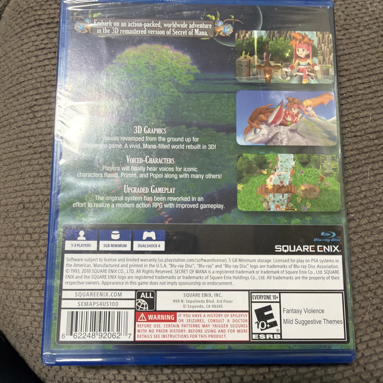 Secret of Mana (Sony PlayStation 4, 2018)