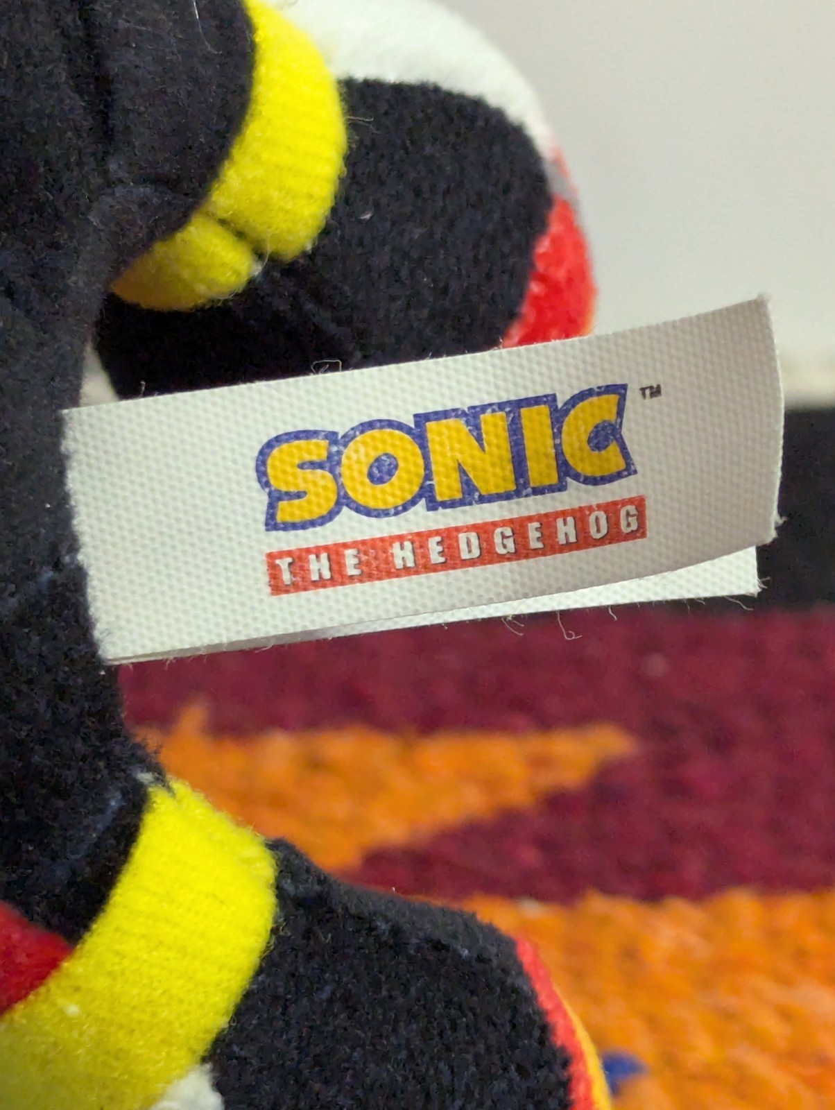SEGA Shadow the Hedgehog Washable Plush Doll Sonic the Hedgehog 2022