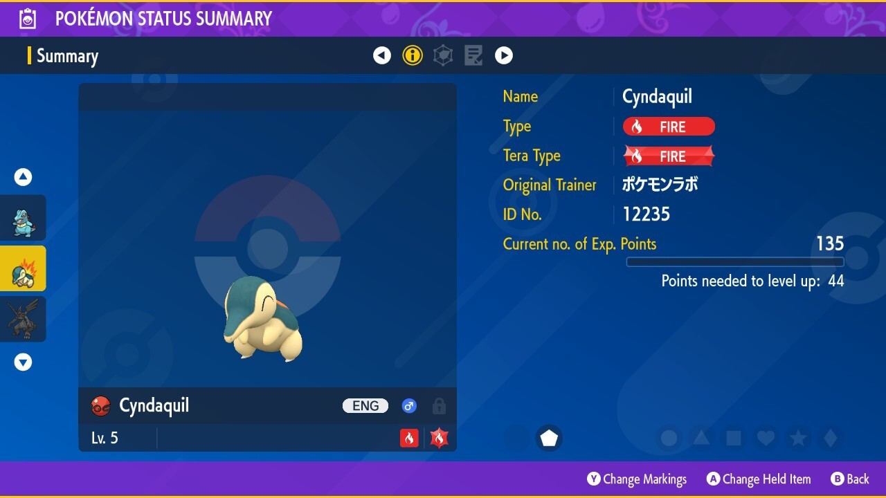 Cyndaquil Event 💜 Pokémon Lab Event 💜 Pokémon Scarlet & Violet