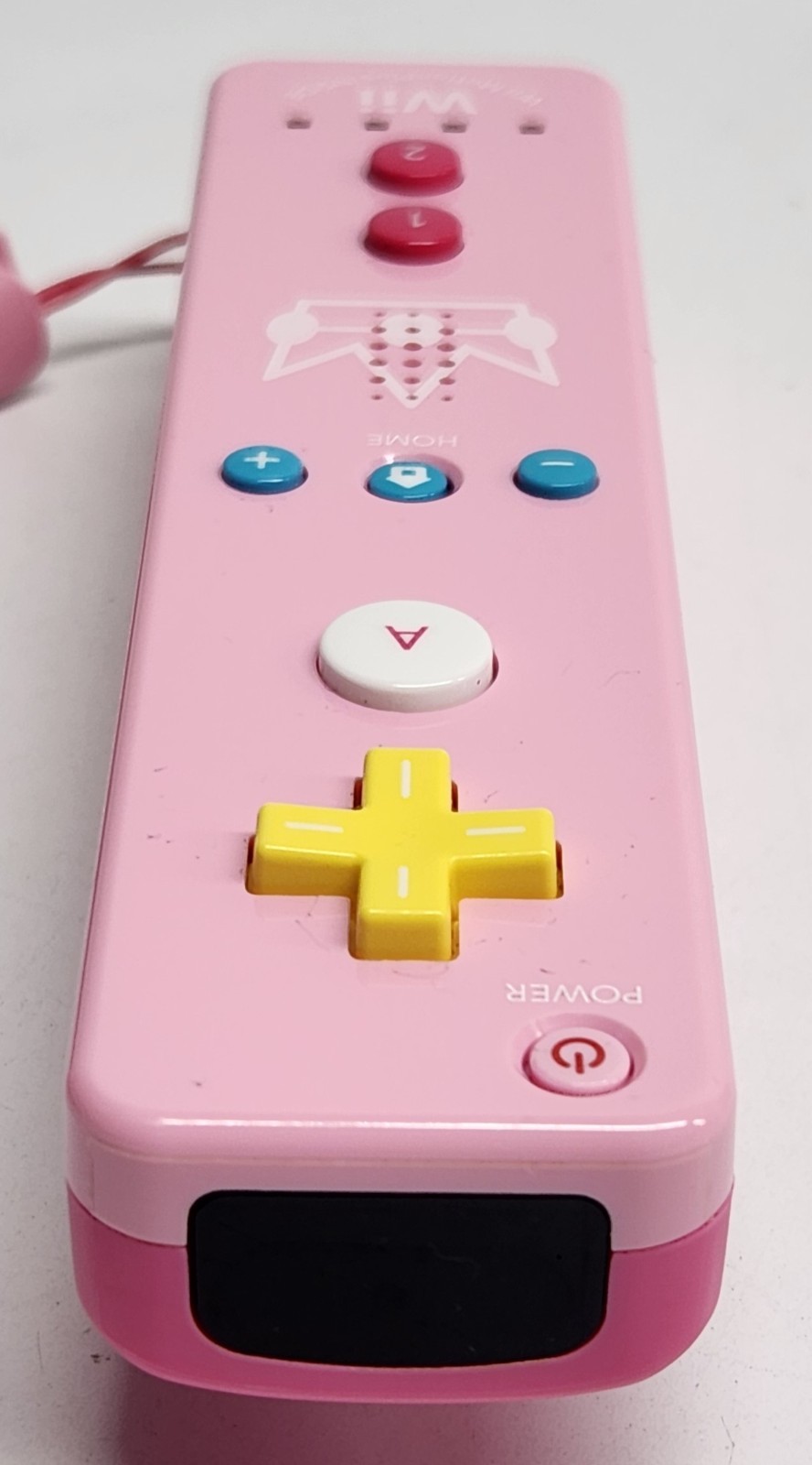 Nintendo Wii Motion Plus Remote Controller Pink Princess Peach Limited Edition