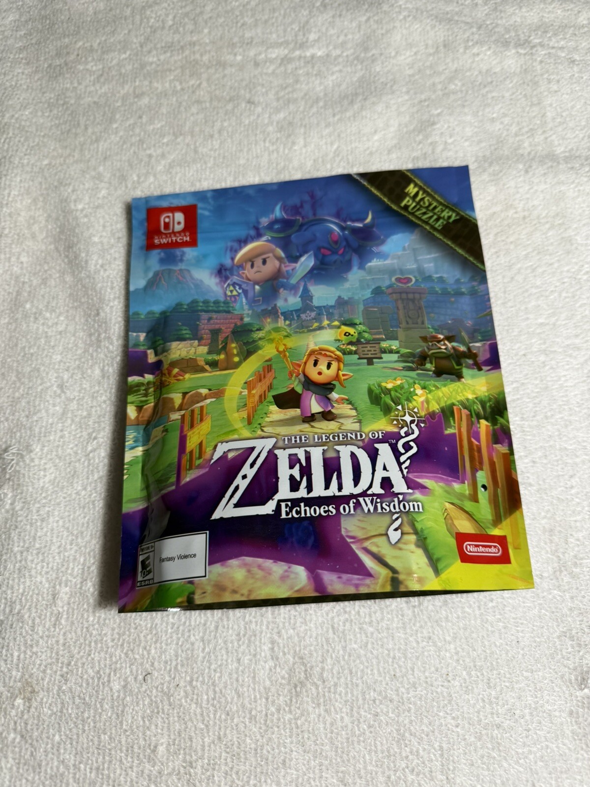 The Legend Of Zelda Echoes Of Wisdom Mystery Puzzle Exclusive Promo Nintendo!!!!