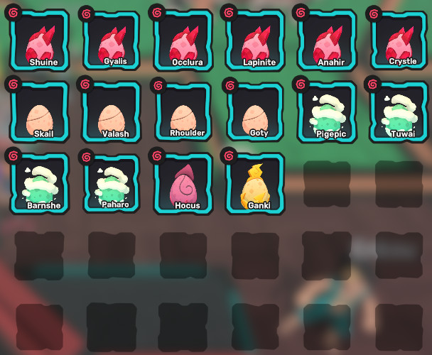 Temtem – Perfect 7/7SVs Egg – All Egg Move – Chance at Luma All Platform Availab