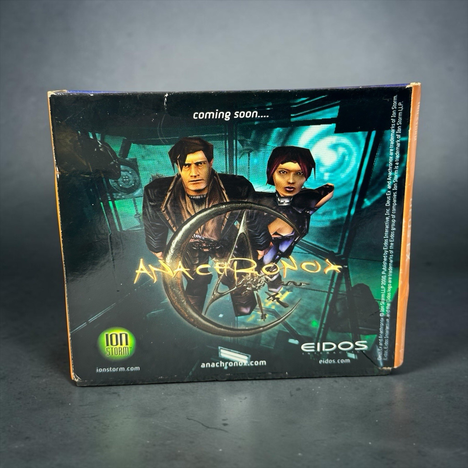 ION STORM – DEUS EX – PC Game Vintage 2000 CD-ROM – Gatefold – Eidos Interactive