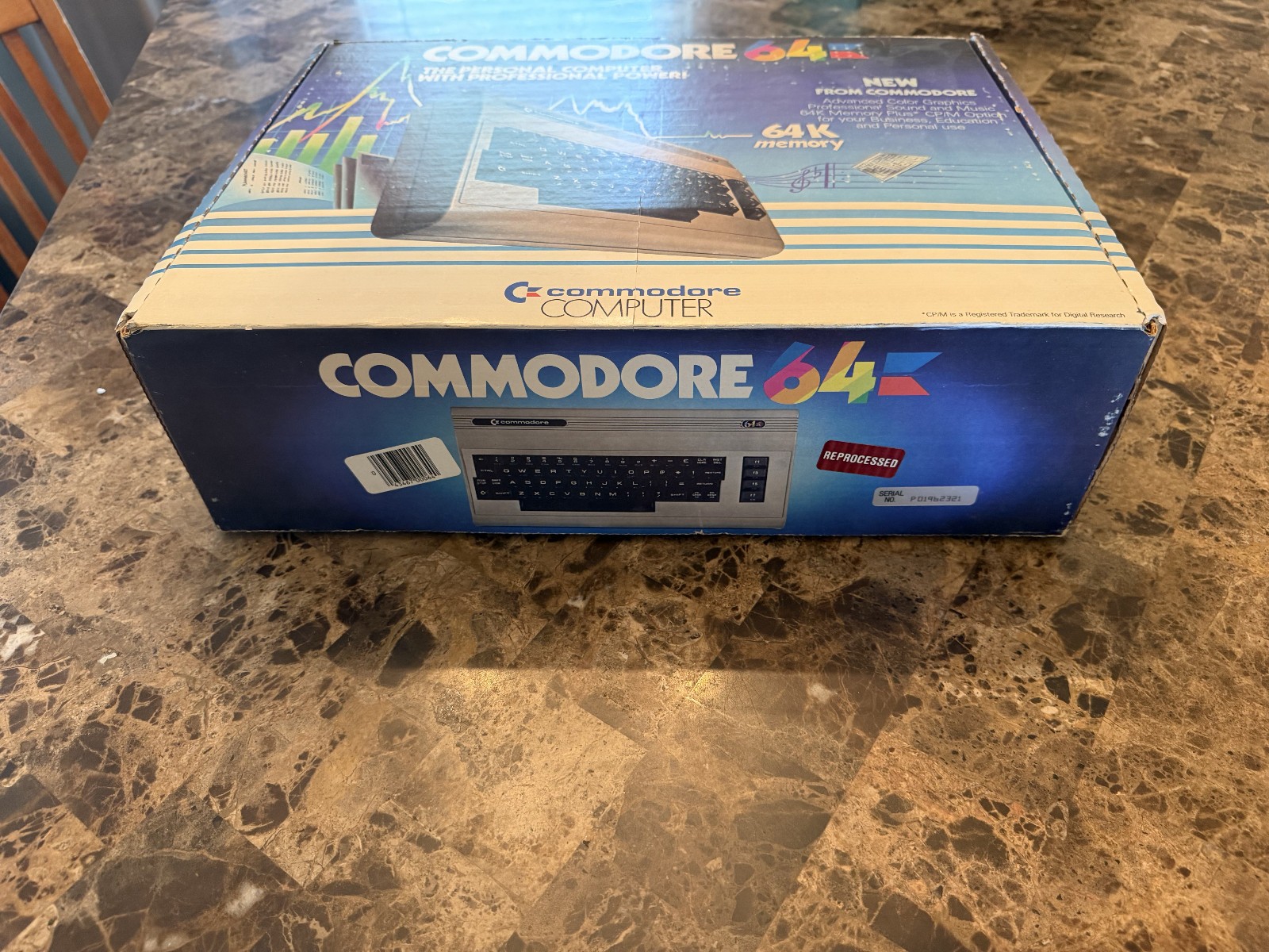Commodore 64 Box *Box Only* – Excellent shape for its age
