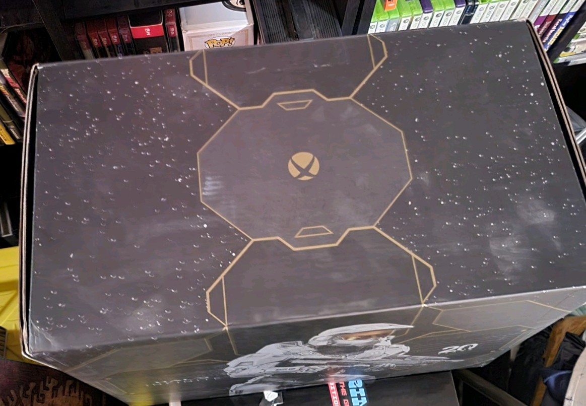 Xbox Series X Halo Infinite Limited Edition Console Box w Styrofoam inserts Only