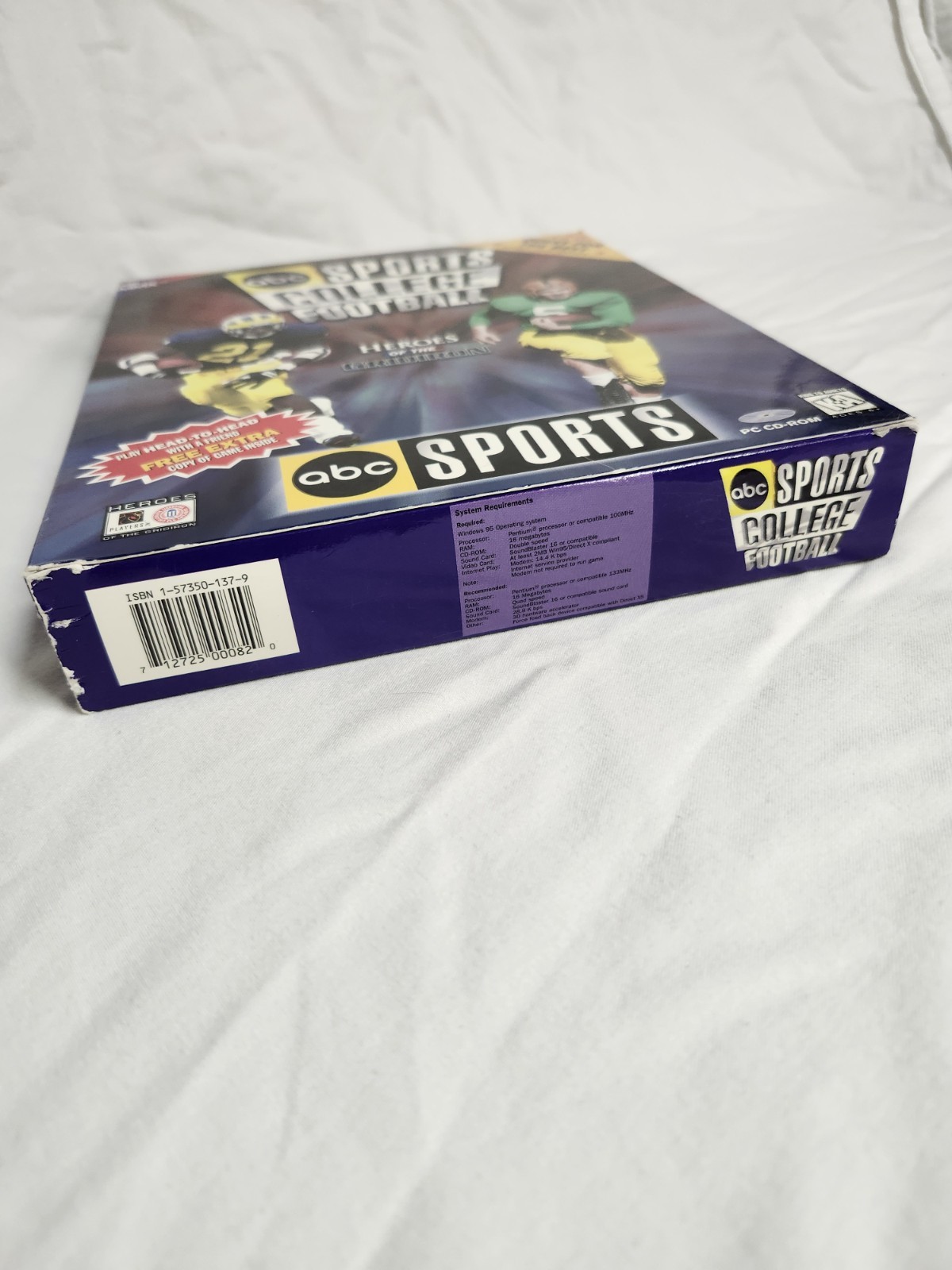abc Sports College Football – Heroes of the Gridiron PC CD-ROM Sealed