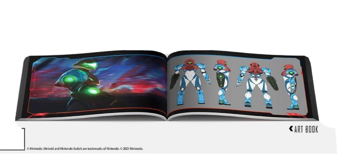 Mint Sealed Metroid Dread Special Edition Art Book No Game Nintendo Switch Mint