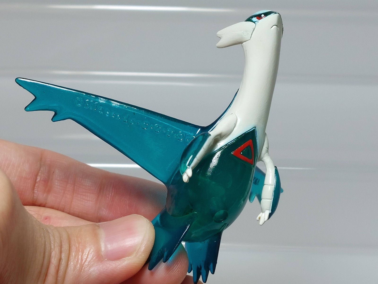 Latios Latias (Clear ver) Pokemon Movie Monster Collection Figure Tomy 2.4-2.9in