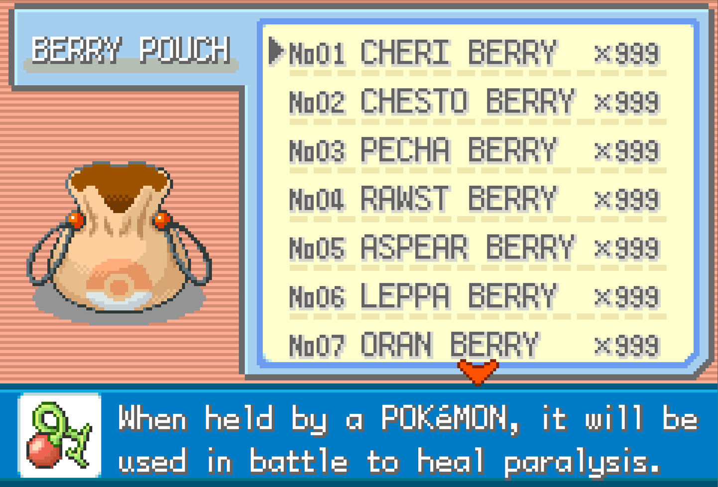 Pokemon Fire Red Gameboy Advance – Shiny Living Dex, Max Items, Events Unlocked!