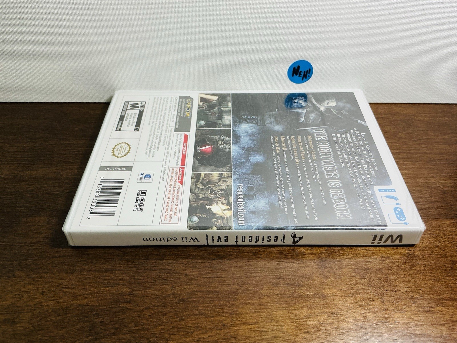 Resident Evil 4 Wii Edition Nintendo Wii Game (NEW/SEALED)