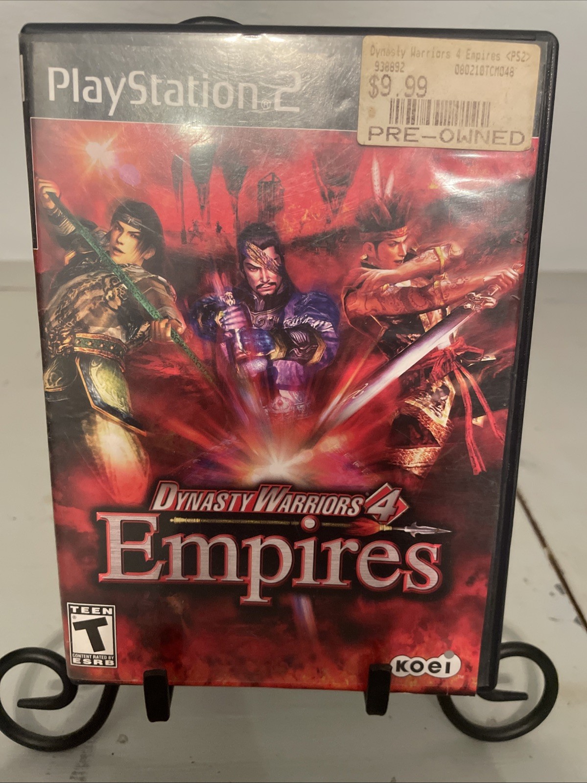 Xtreme Legends: Dynasty Warriors 4 PS2(Sony PlayStation 2) w/Manual 🔥Fast ship