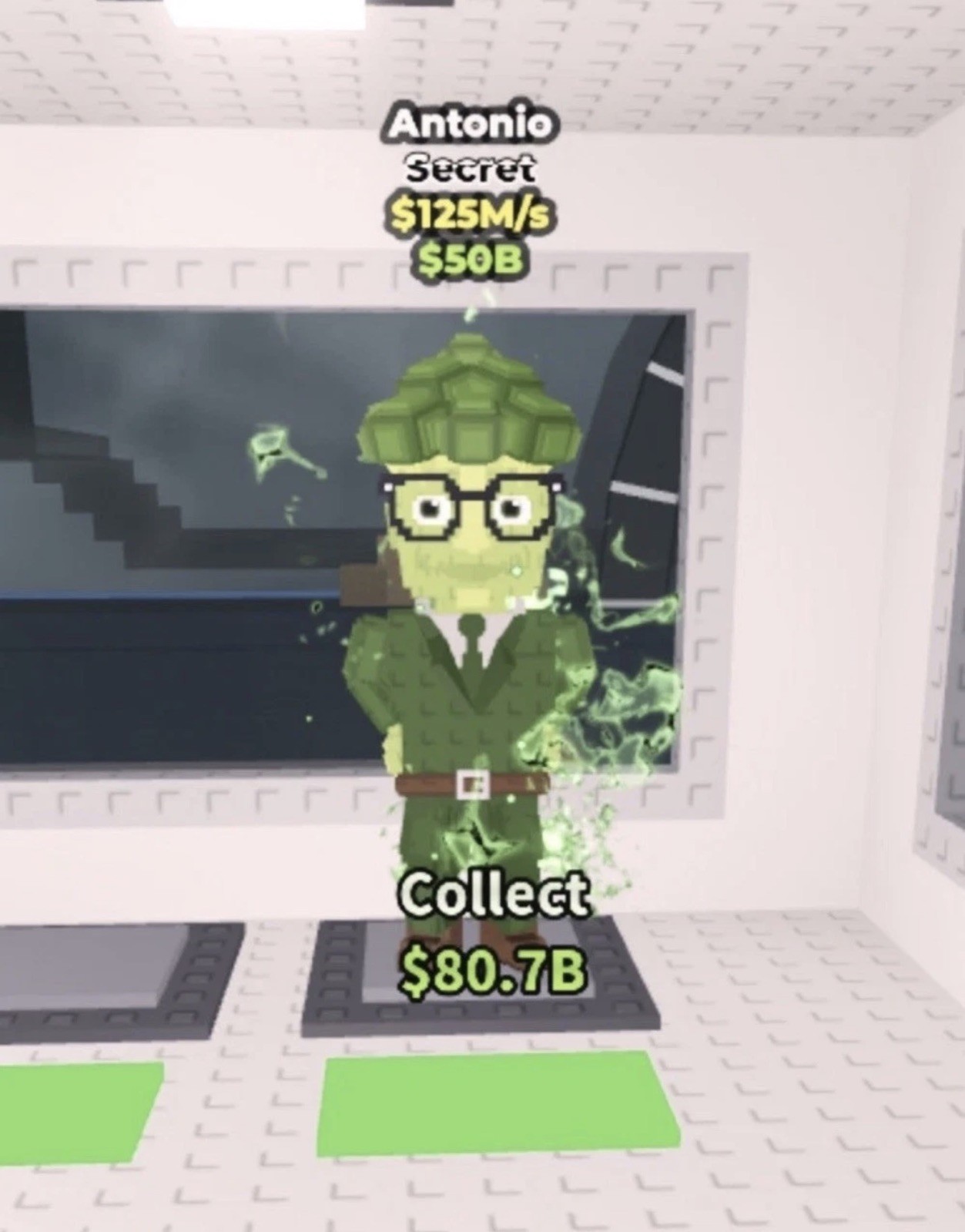 Antonio Hyper Rare Steal A Brainrot SAB Roblox Secret