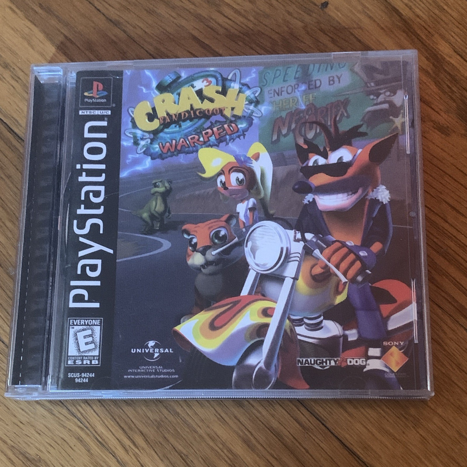 Universal Crash Bandicoot 3: Warped PS1 E NTSC-U/C Crash Bandicoot Series