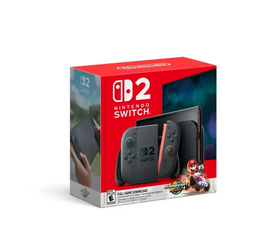 Nintendo Switch 2 Mario Kart Bundle – 2025 Model –NEW
