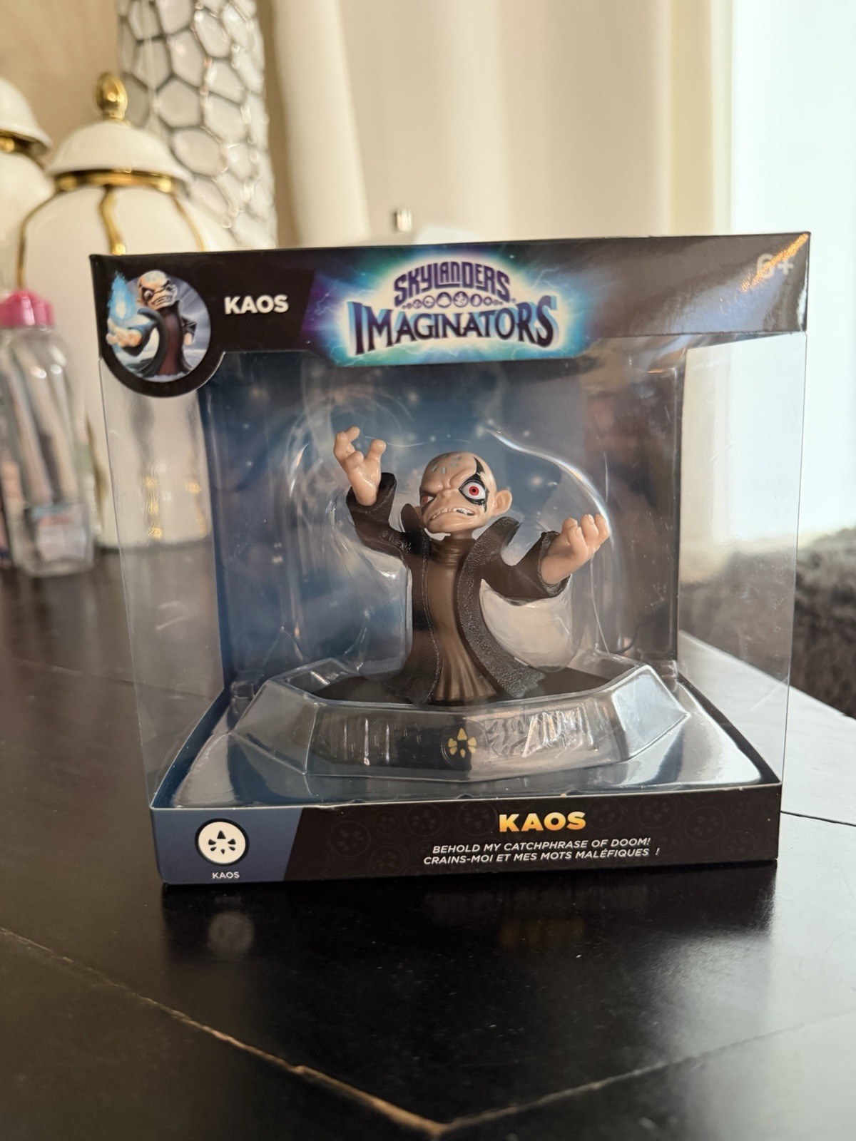 Skylanders Imaginators Kaos Sensei Toy Original Box Figure Sealed Rare Villain