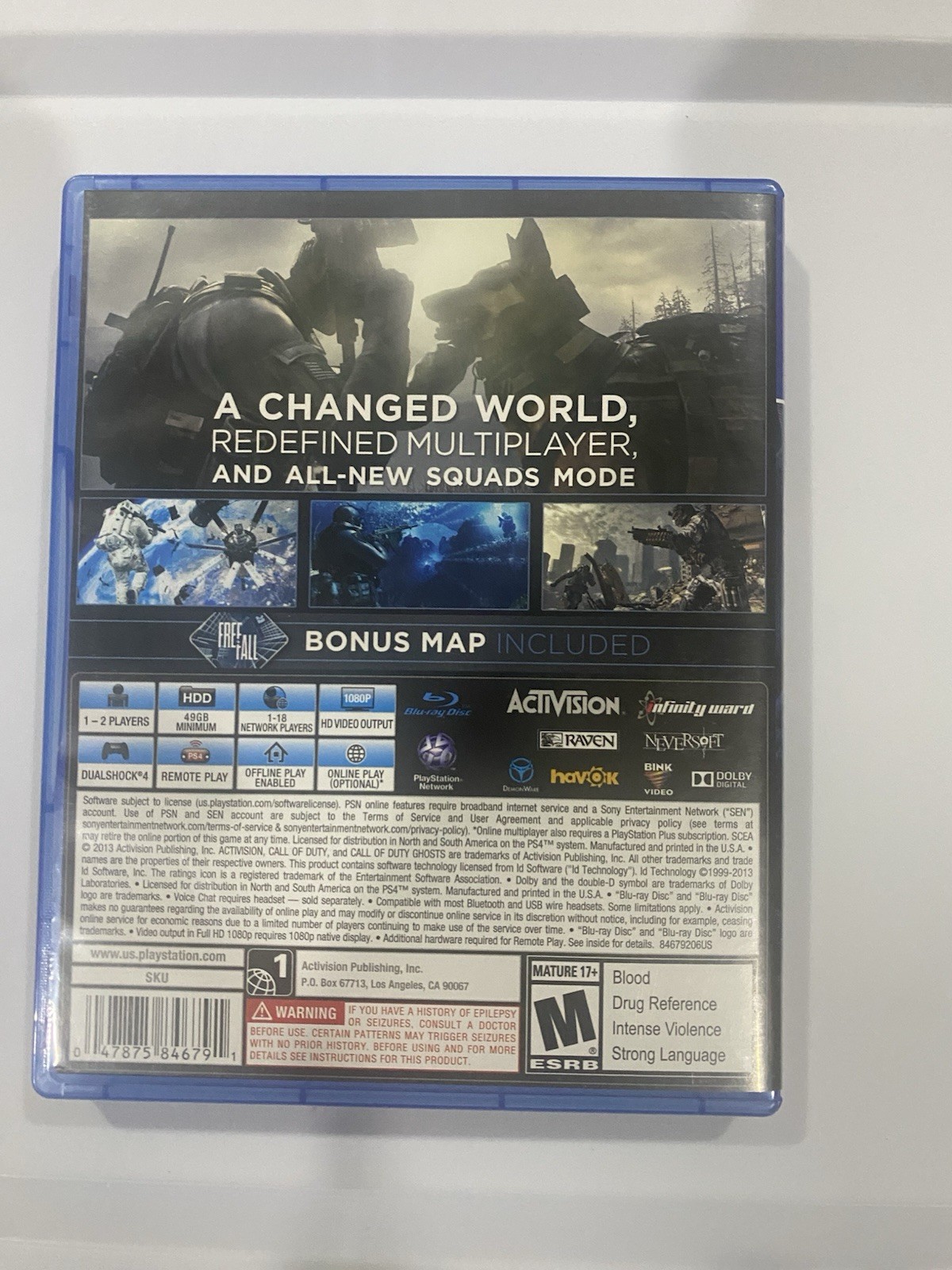 Call of Duty: Ghosts – Sony PlayStation 4