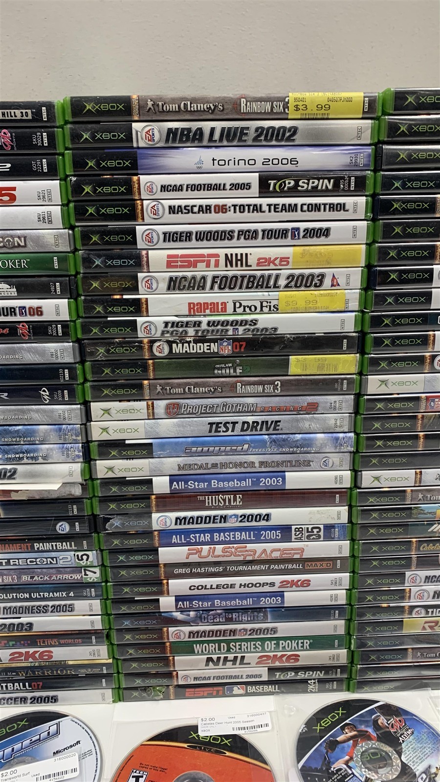 Lot of 182 Original Xbox Games Mixed Titles Bulk Wholesale Tested Working