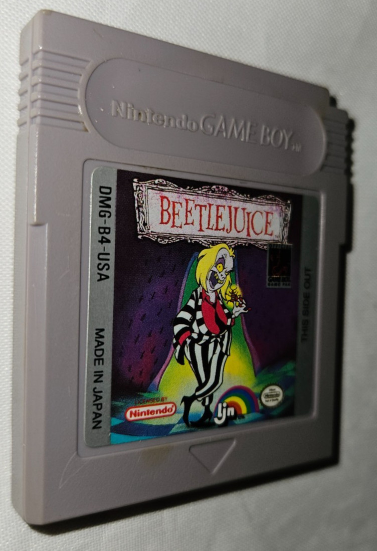 Beetlejuice Cartridge Only Authentic Nintendo Game Boy Original DMG-B4-USA 1992