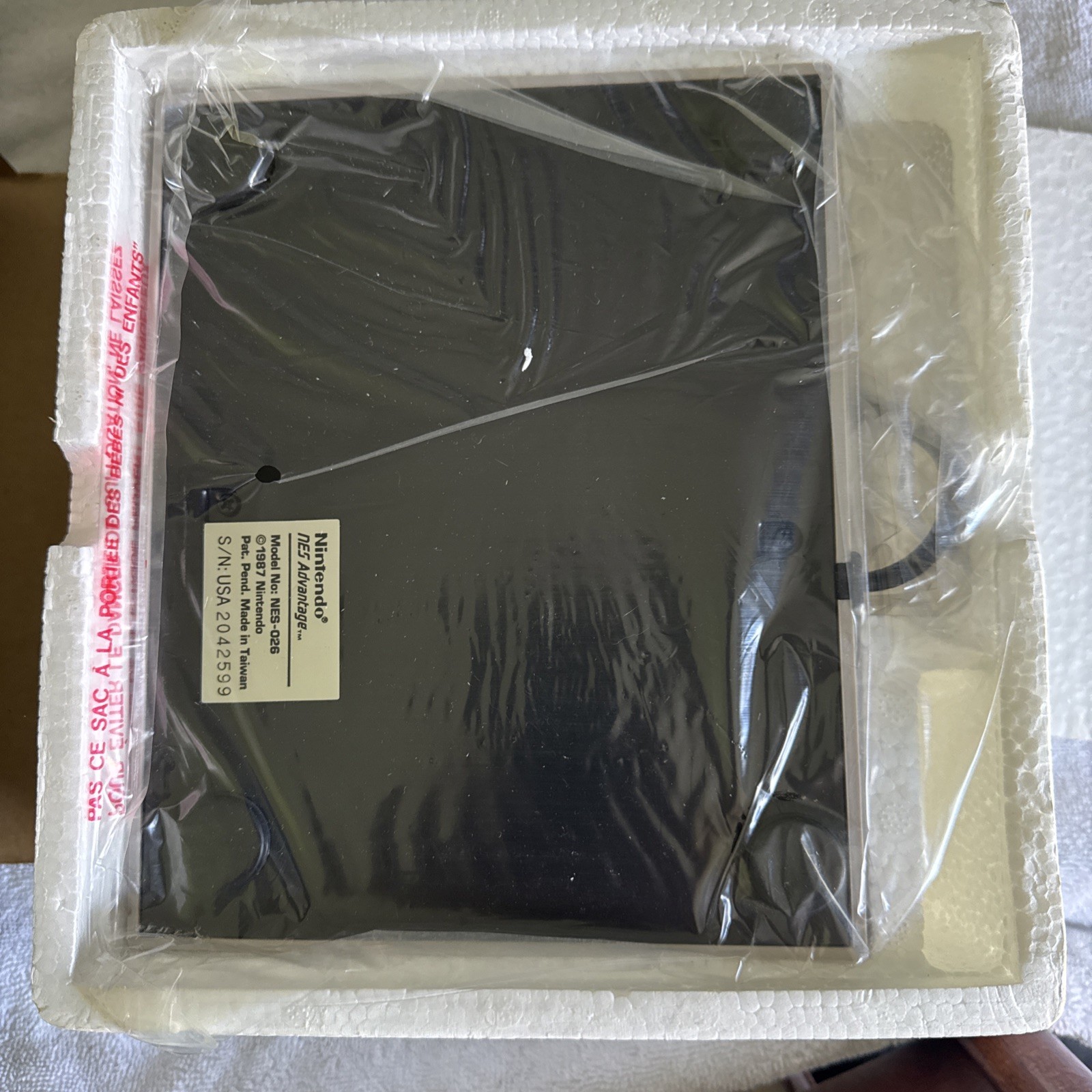 NES Advantage Professional Arcade Joystick Controller NIB
