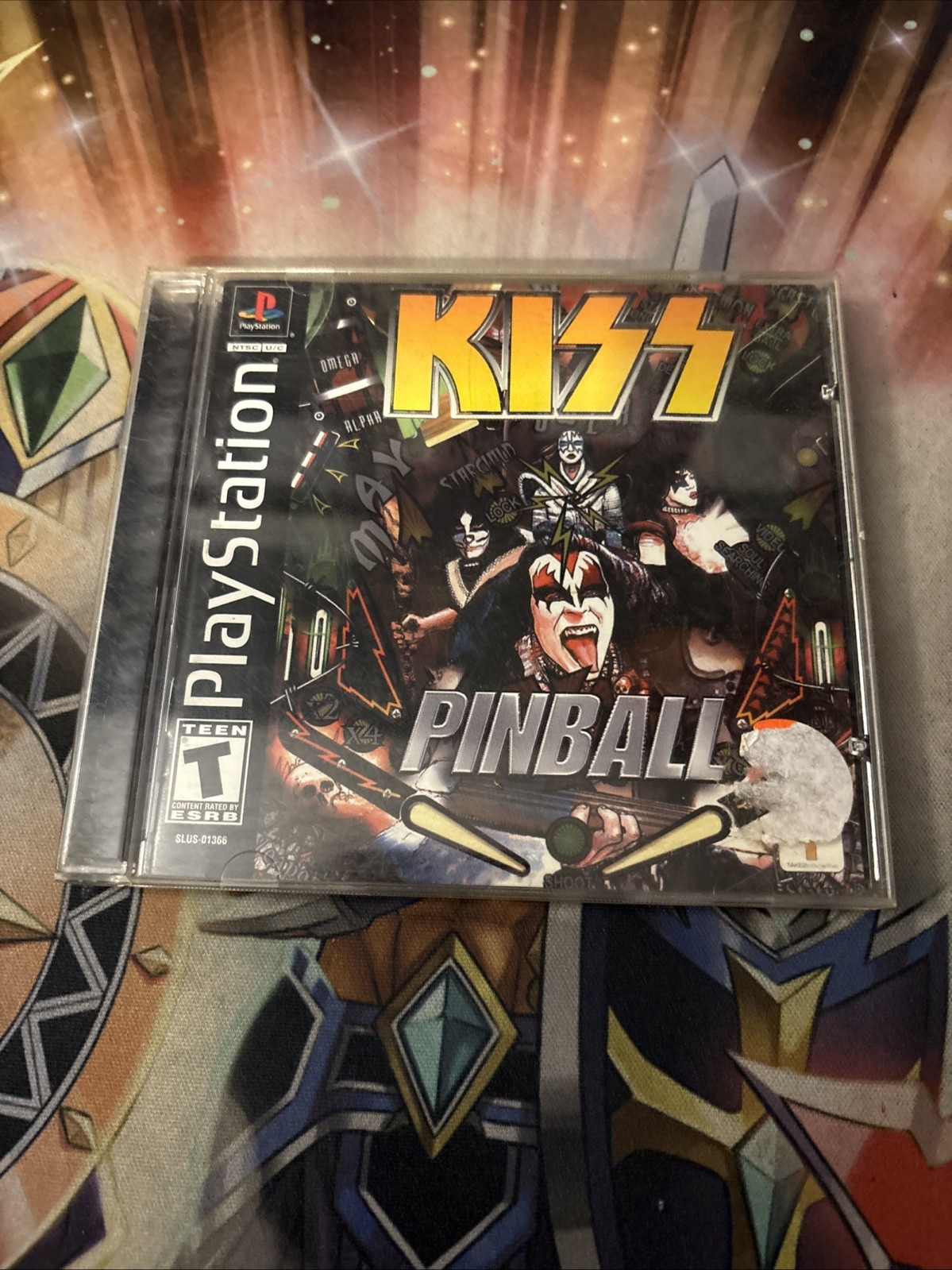 Kiss Pinball (Sony PlayStation 1, PS1) CIB Complete – Clean Disc