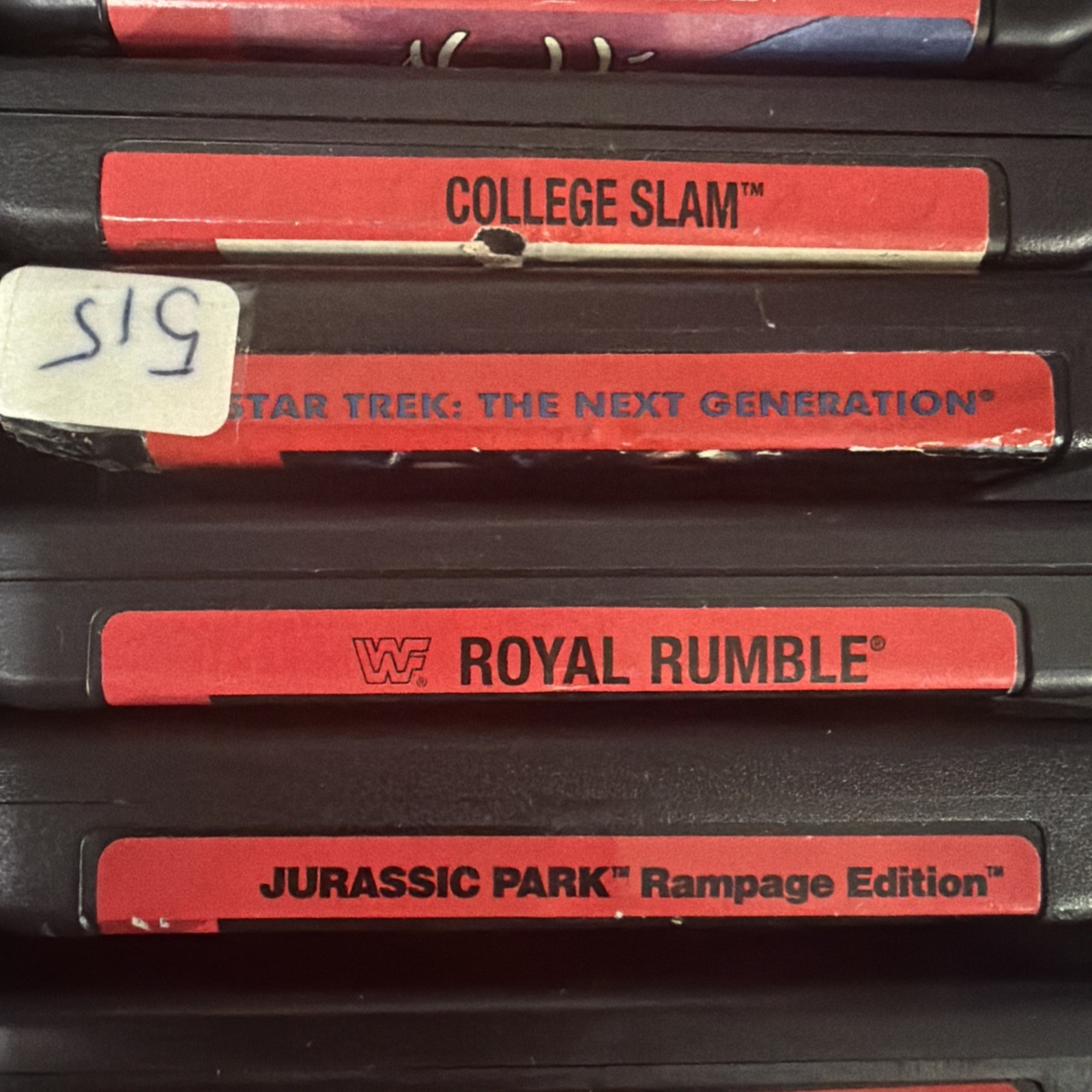 Lot Of 25 Sega Genesis Games Untested Comes In ALS Drawer Case