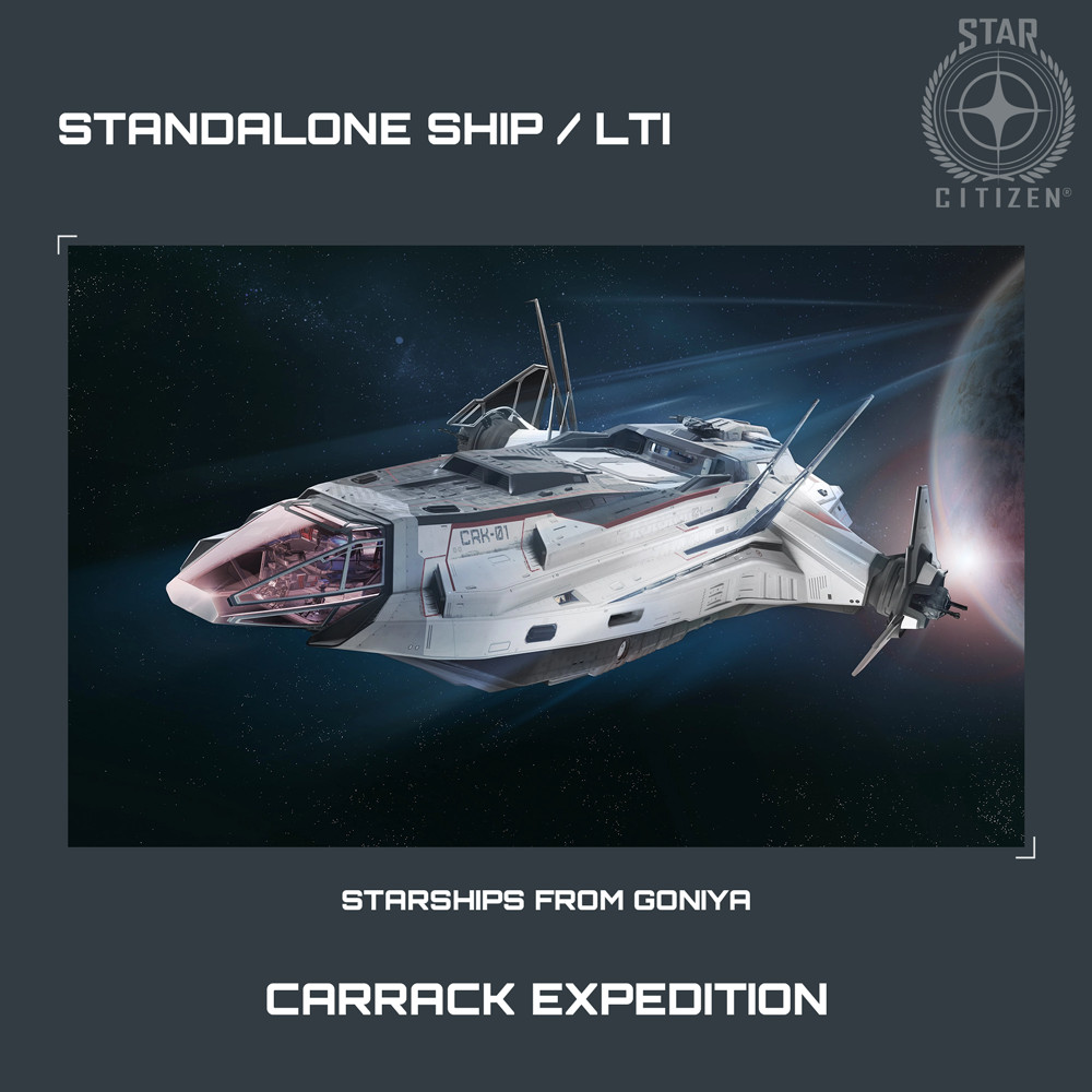 STAR CITIZEN – ANVIL CARRACK EXPEDITION – LTI – CCU’d – (Lifetime Insurance)