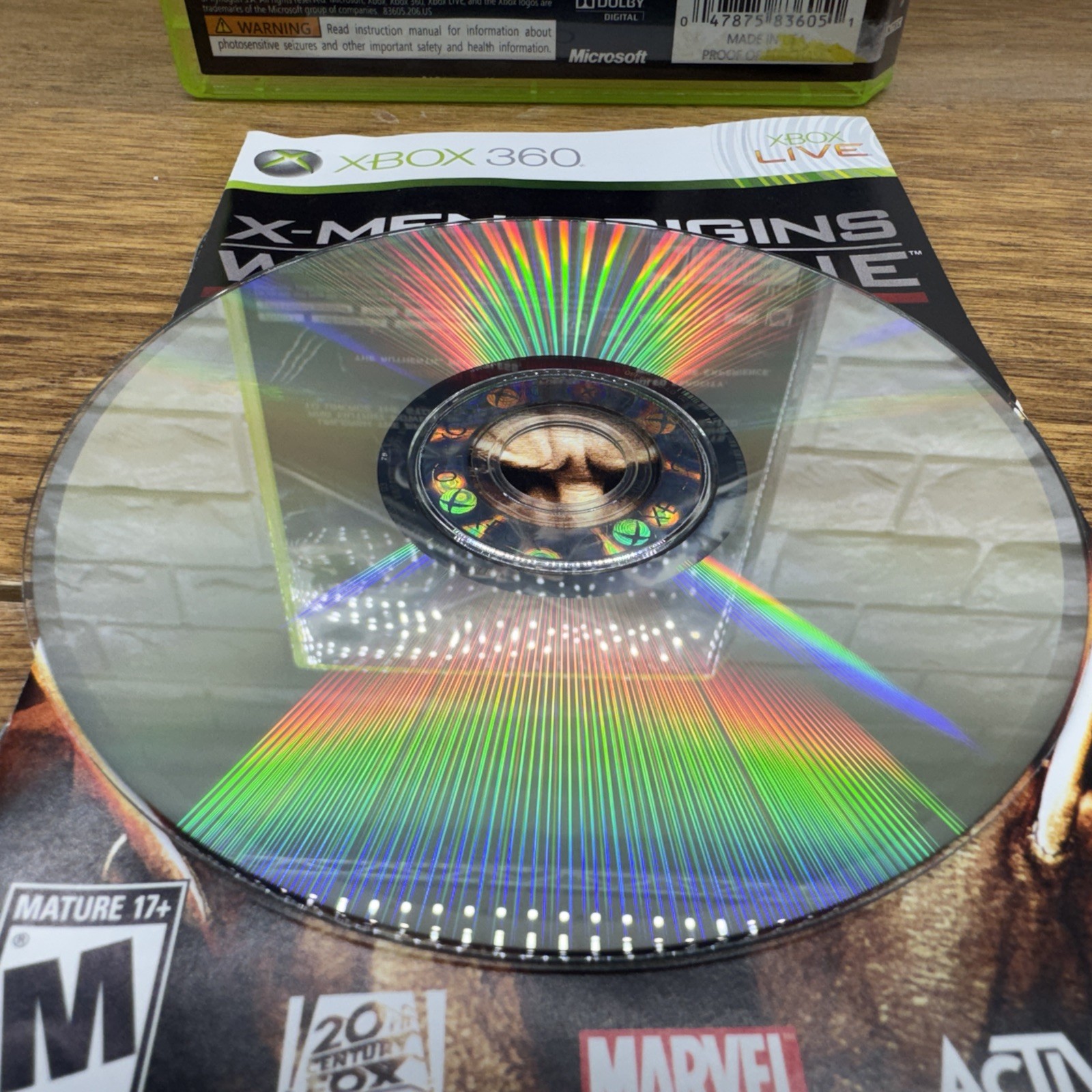 X-Men Origins: Wolverine Uncaged Edition (Xbox 360, 2009) CIB Refurbished