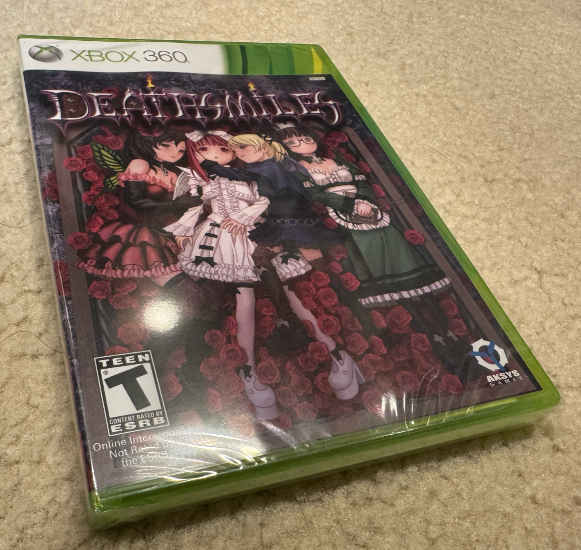 Deathsmiles Death Smiles (Aksys, Microsoft Xbox 360, 2010) – NEW, SEALED, MINT!