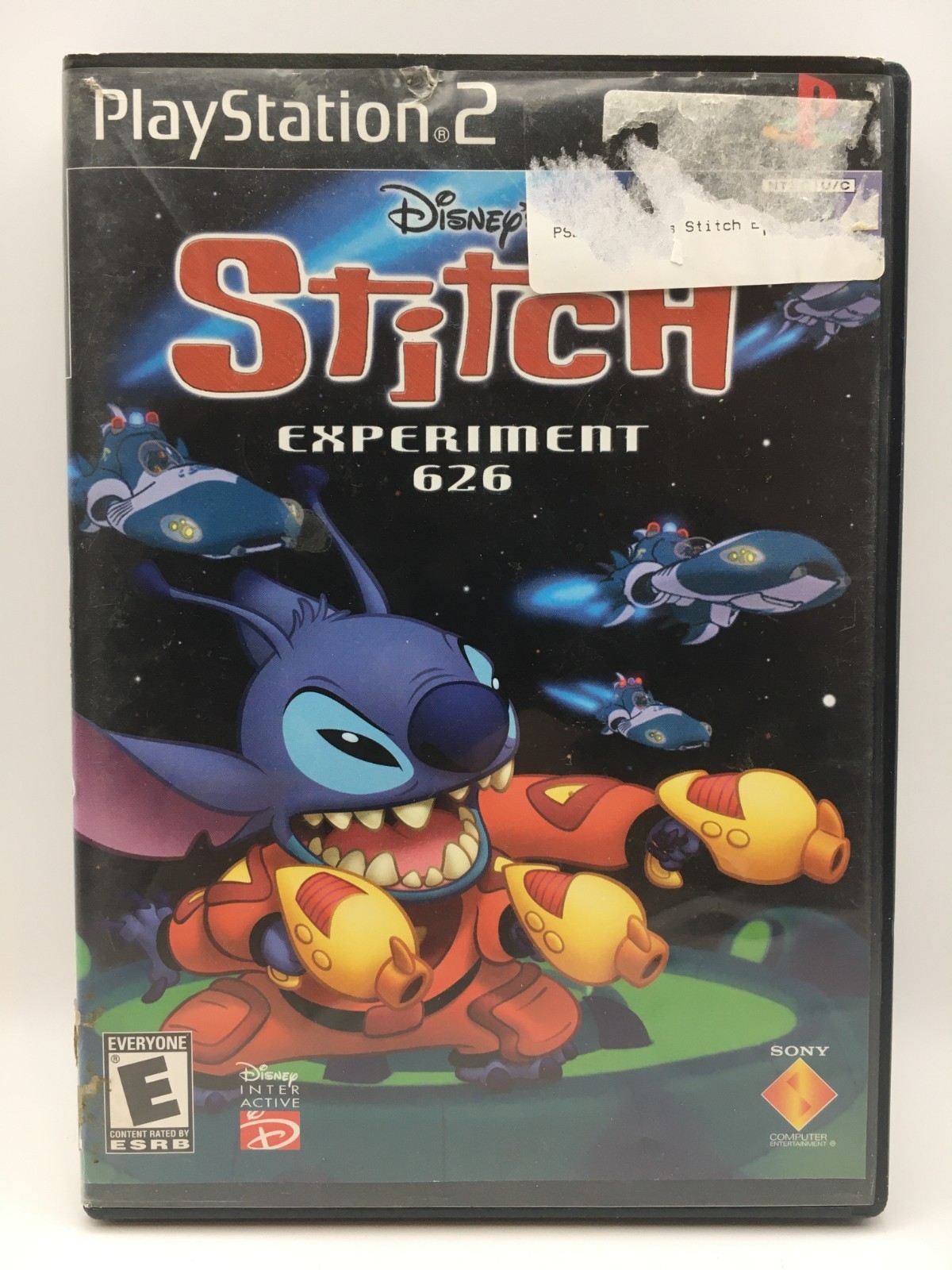 PS2 Playstation 2002 – Stitch: Experiment 626 w/ Box & Manual (Works)