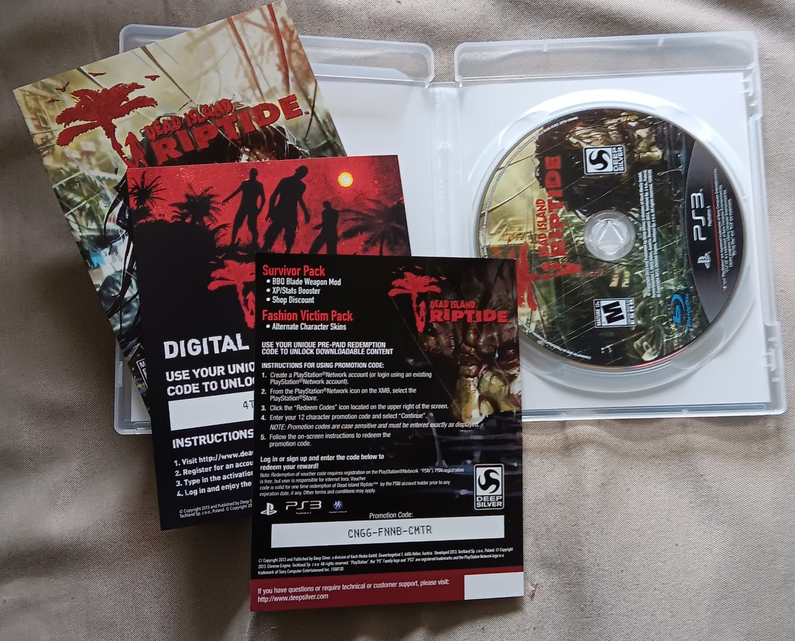 Deep Silver Dead Island Riptide Special Edition PS3 M Online