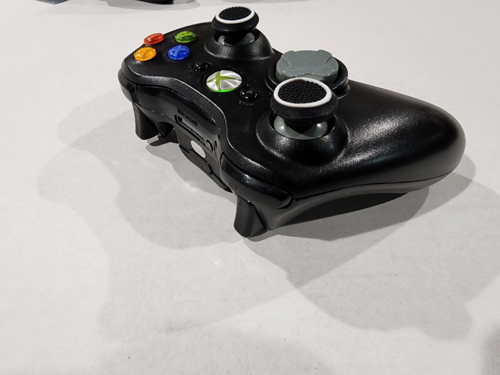 Microsoft Xbox 360 Wireless Controller Black and Gray Model 1403 OEM *SEE PICS*