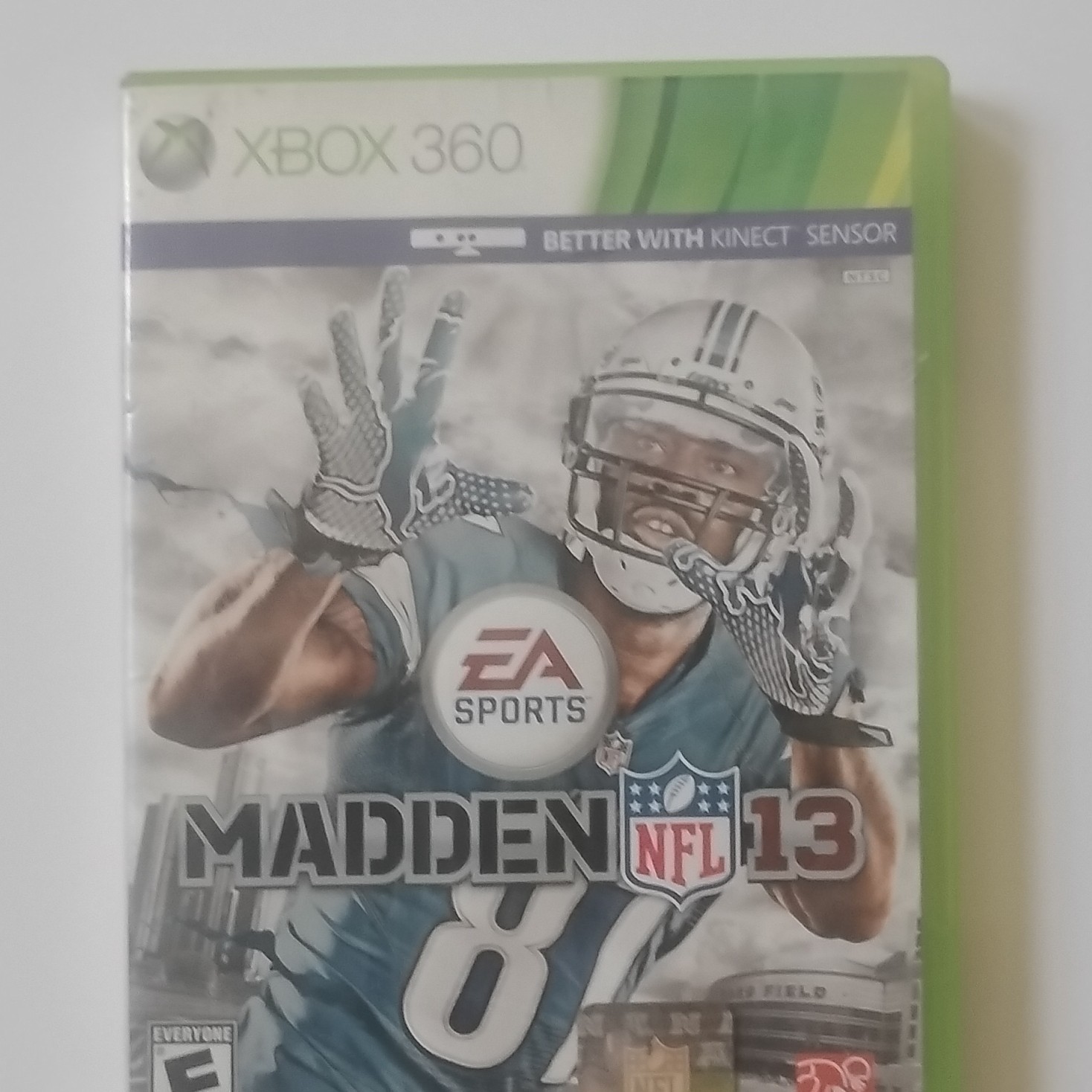 EA Sports Madden NFL 13 Xbox 360 Game Better with Kinect Sensor