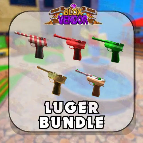 Murder Mystery 2 MM2 Luger Bundle Godly Knifes and Guns