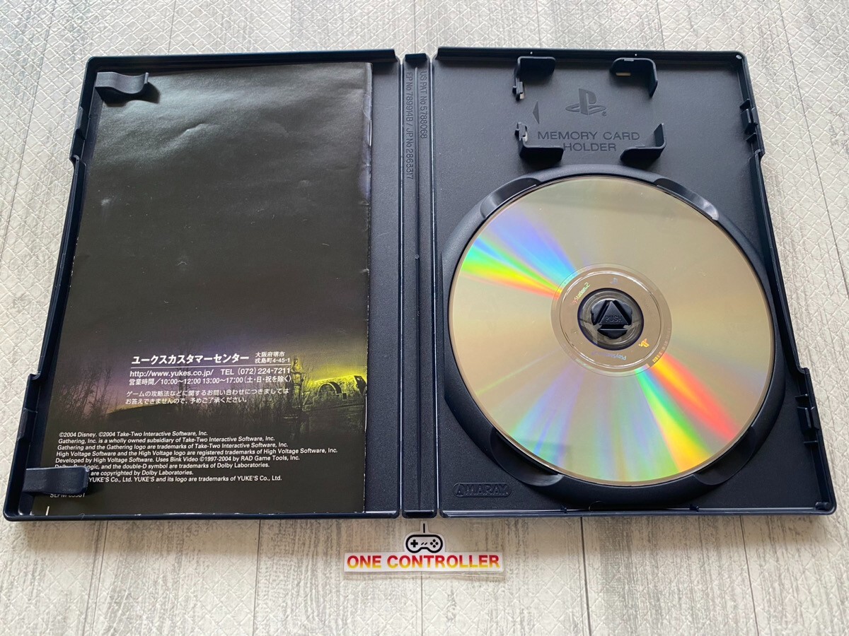 SONY PS2 Kingdom Hearts ⅠⅡ & Final Mix & Dinosaur & Haunted mansion from Japan