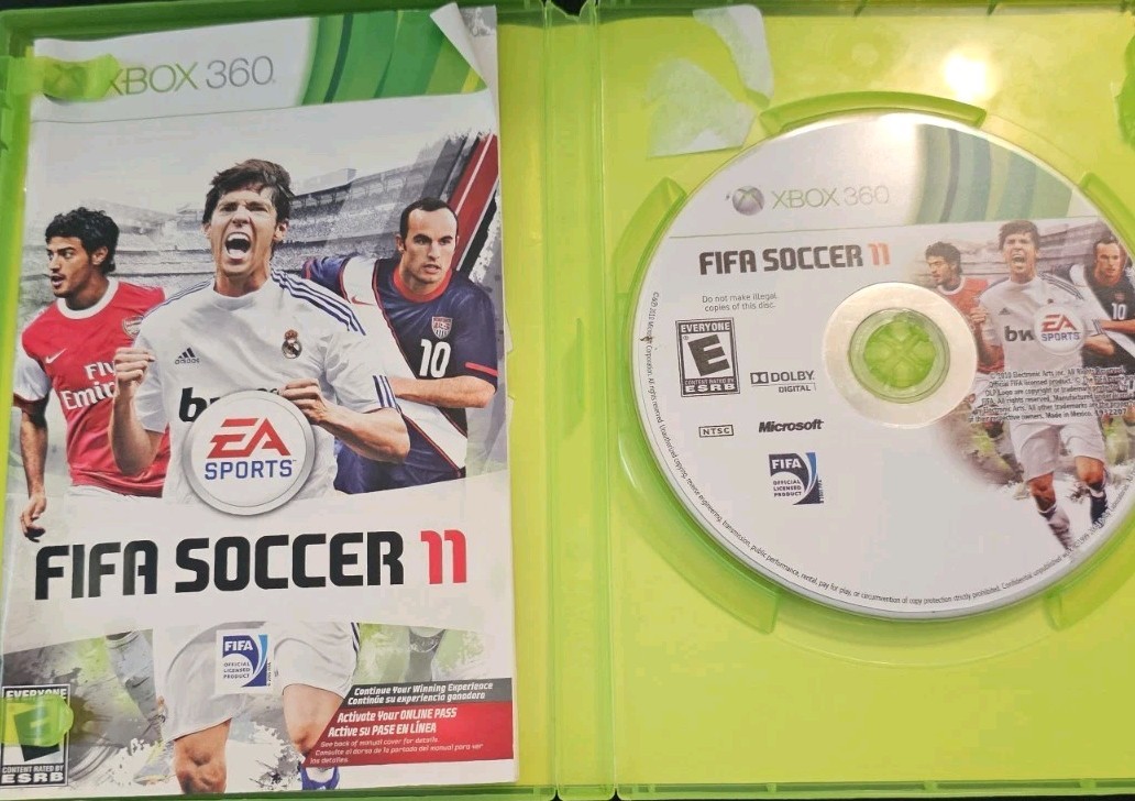 EA SPORTS FIFA Soccer 11 – Xbox 360, 2010, E, NTSC-U/C, Disc & Case