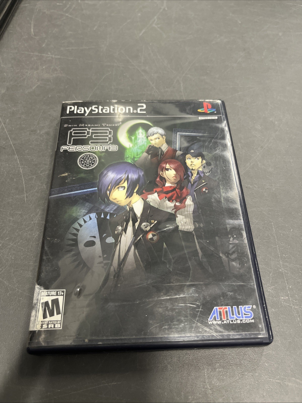 Shin Megami Tensei: Persona 3 (Sony PlayStation 2, 2007) Complete W/ Manual PS2