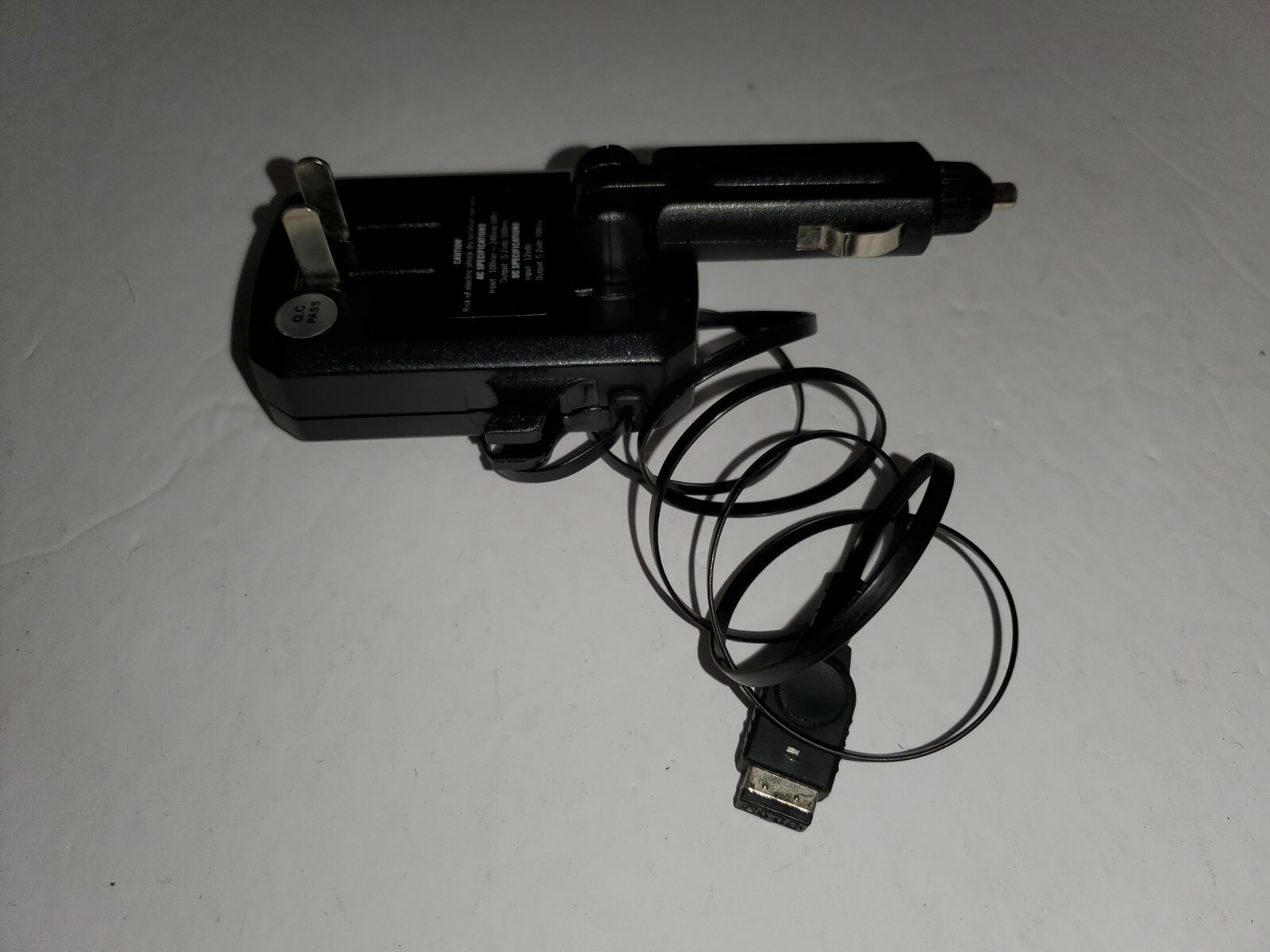 NEW Recoil AC Wall Charger + 12V DC Car Power Adapter for Game boy Advance SP