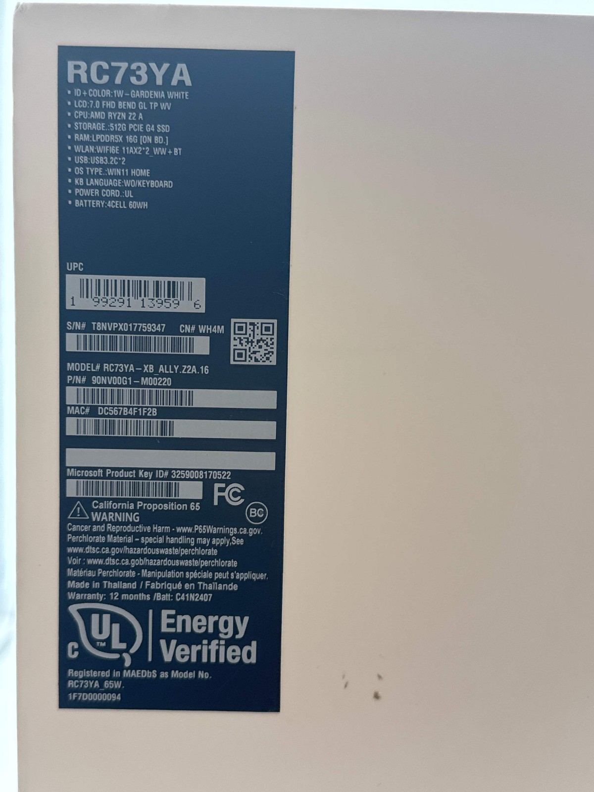 Asus ROG Xbox Ally 7″ FHD 120Hz AMD Ryzen Z2 A 16GB RAM 512GB SSD Gaming Handhel