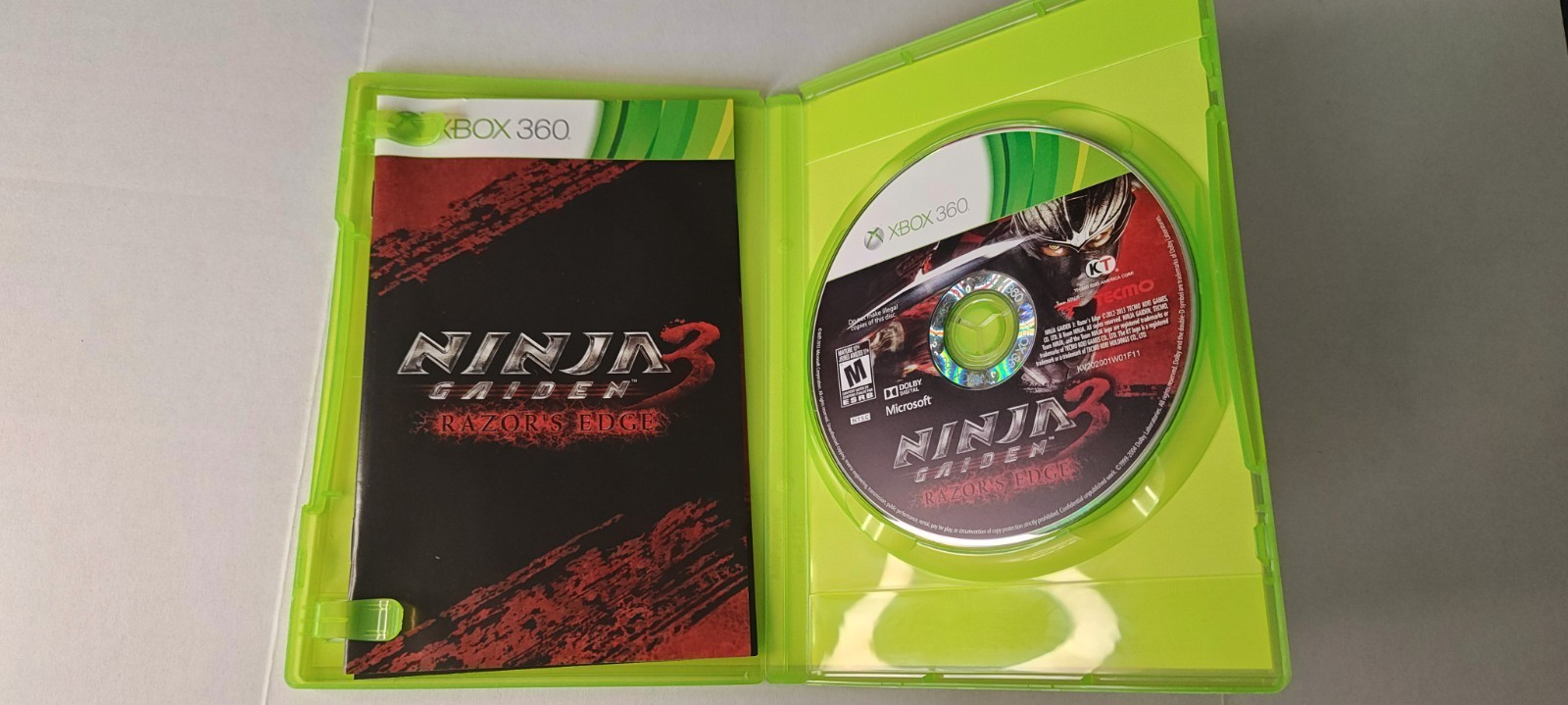 Ninja Gaiden 3: Razor’s Edge CIB (Microsoft Xbox 360, 2013) COMPLETE CIB Tested!