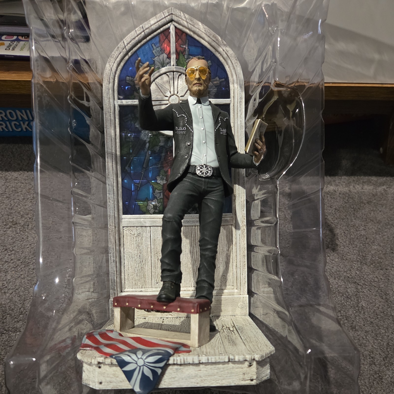 Far Cry 5 Father Collectors Edition Joseph Seed Figure Statue Video Game Ubisoft