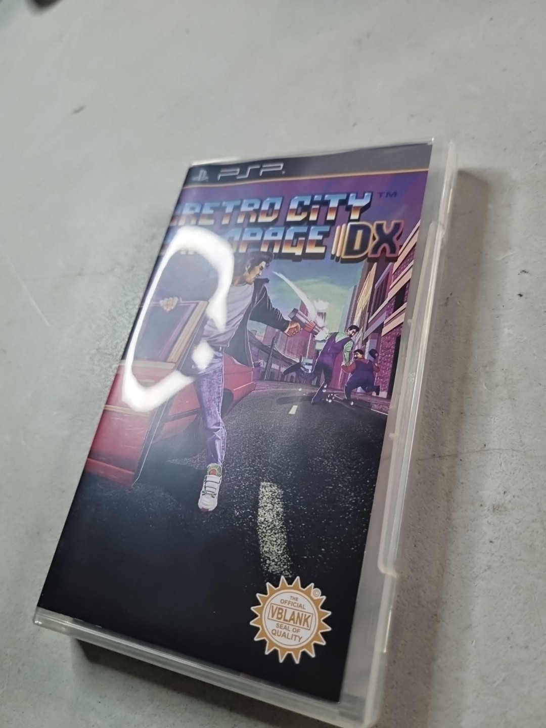 Retro City Rampage DX PSP Authentic Case, Artwork & Manual ONLY NO GAME