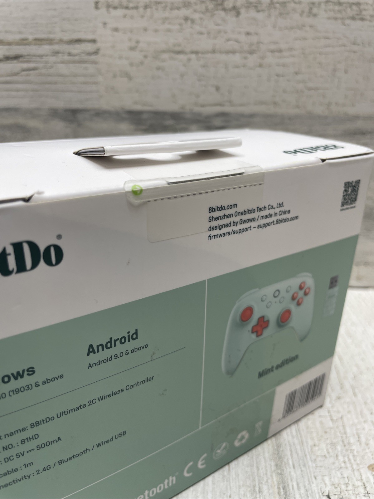 8BitDo Ultimate 2C Bluetooth Wireless Controller for Windows PC and Android Mint