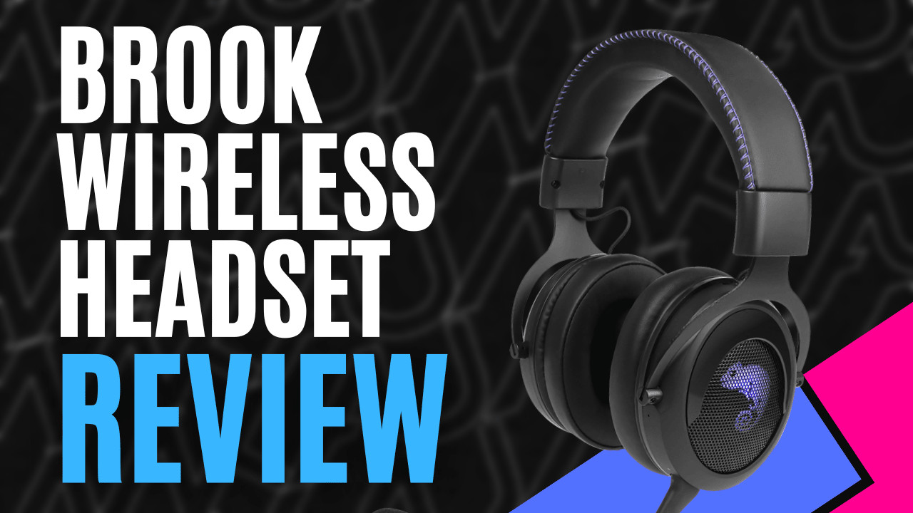 Brook Gaming US 2.4GHz Wireless Headset: Cross-Platform Gaming Headset Ver.2026