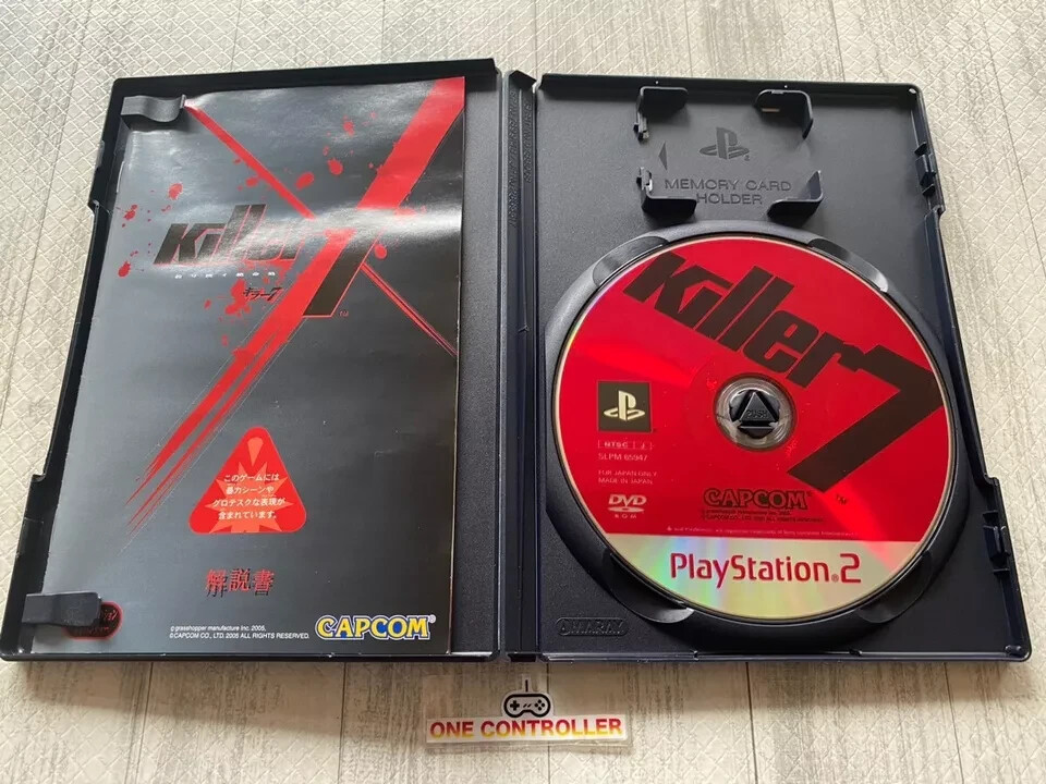 SONY PS2 Killer 7 & Critical Bullet & Spy Fiction & X Fire & QuakeⅢ & Maken Shao
