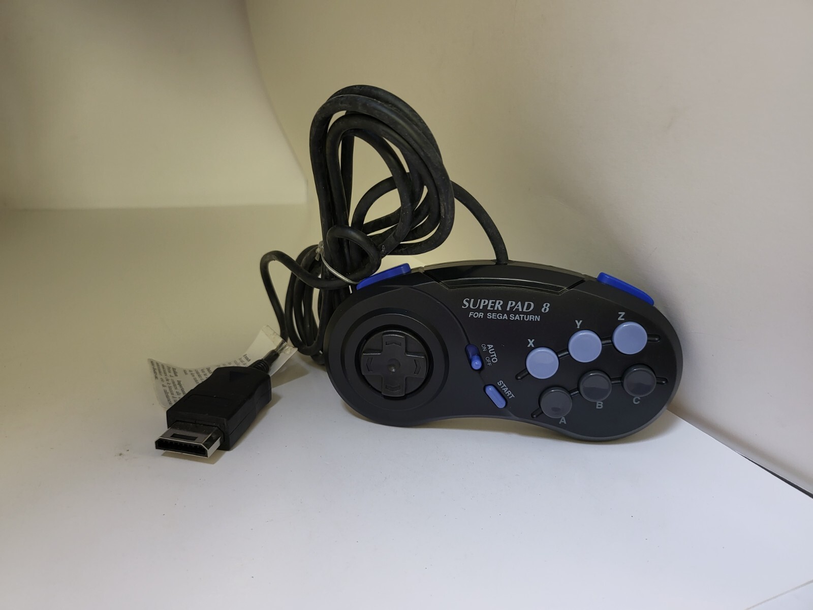 NEW Performance Super Pad 8 P-400 Controller Gamepad for Sega Saturn (No Box)