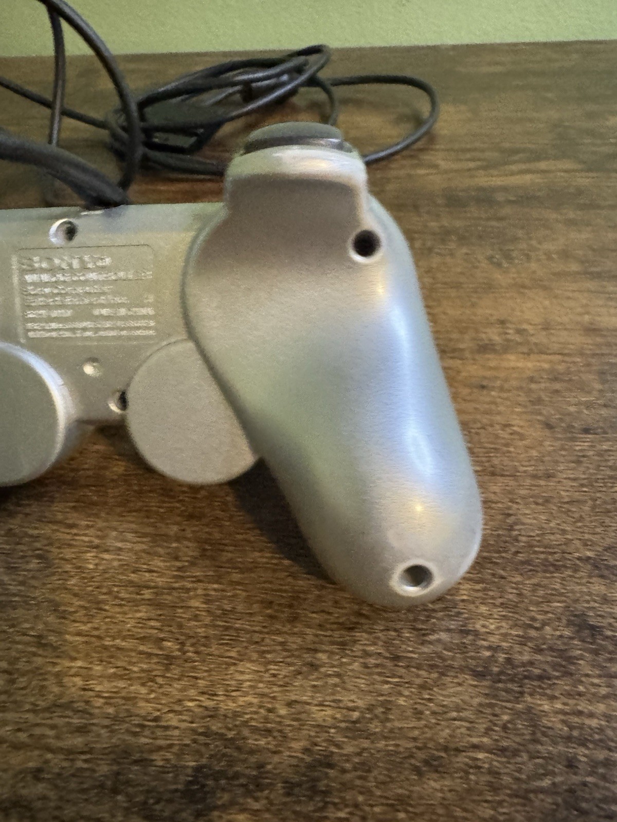 Sony PlayStation PS2 Wired DUALSHOCK 2 Analog Controller SCPH-10010 Silver VTG